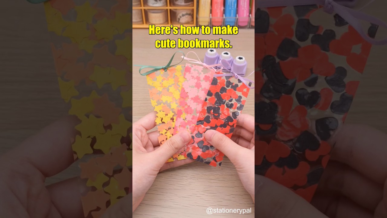 Cute star bookmark DIY#shorts