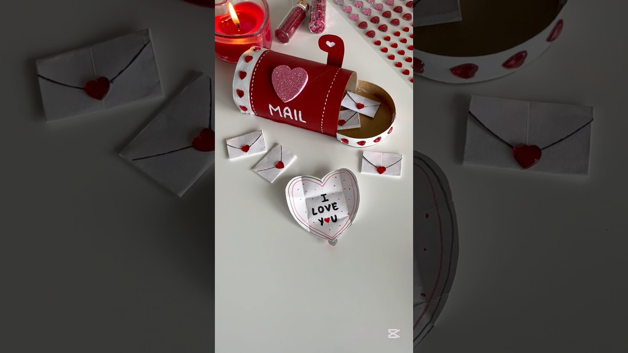 Cute Valentine’s Day Gift❤️ #valentinesday #gift #cute #diy #shorts #craft