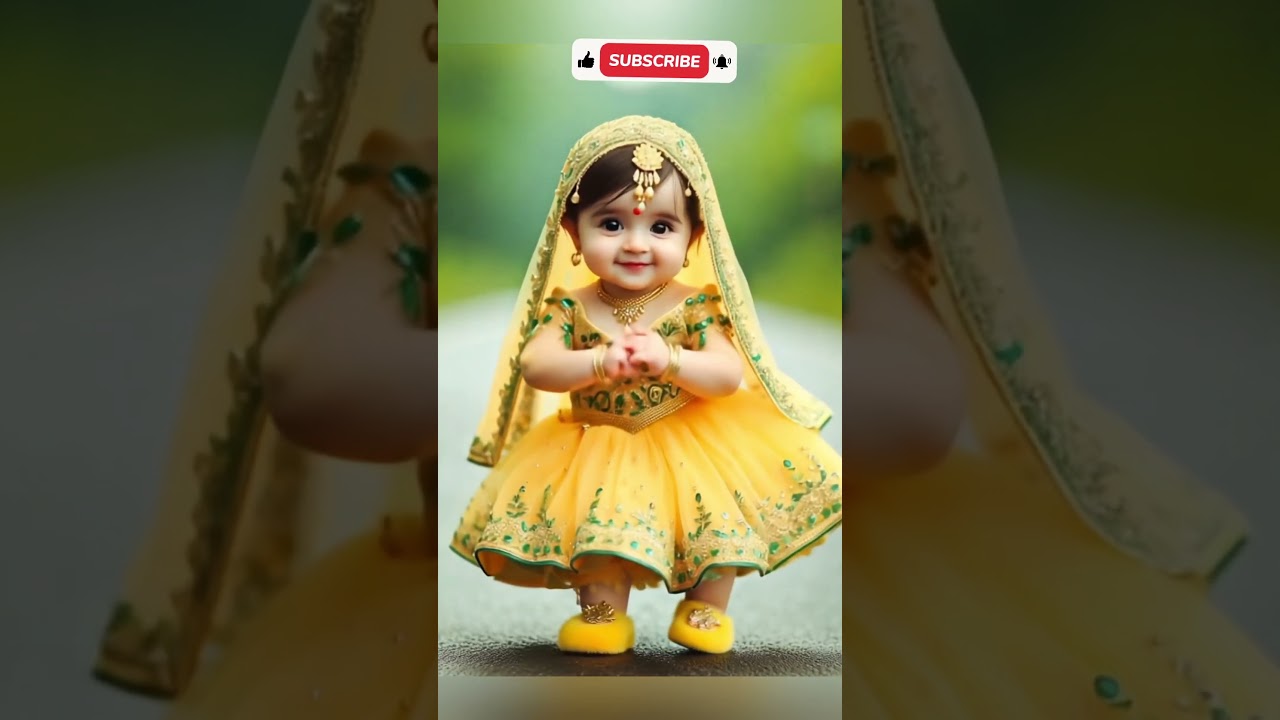 Cutest Baby Dance And Beautiful Outfit 💃👯👗#cute #babydance #shorts #babygirloutfit #littlefashion