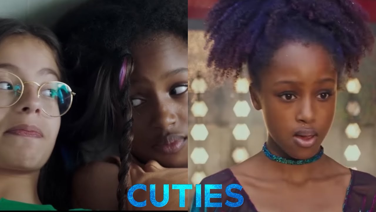 Cuties / Kissing Scene — Medina El Aidi and Fathia Youssouf