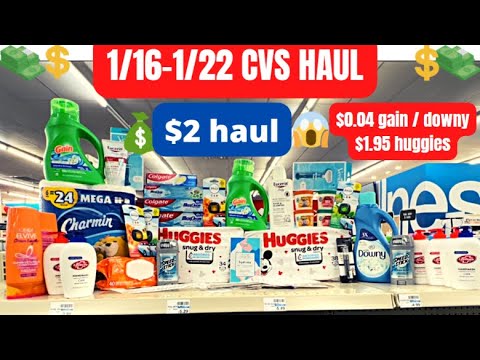 🔥CVS HAUL 1/16-1/22 {$210 SAVED + $2 HAUL} CVS Couponing This Week & 1/16 CVS Deals🤑