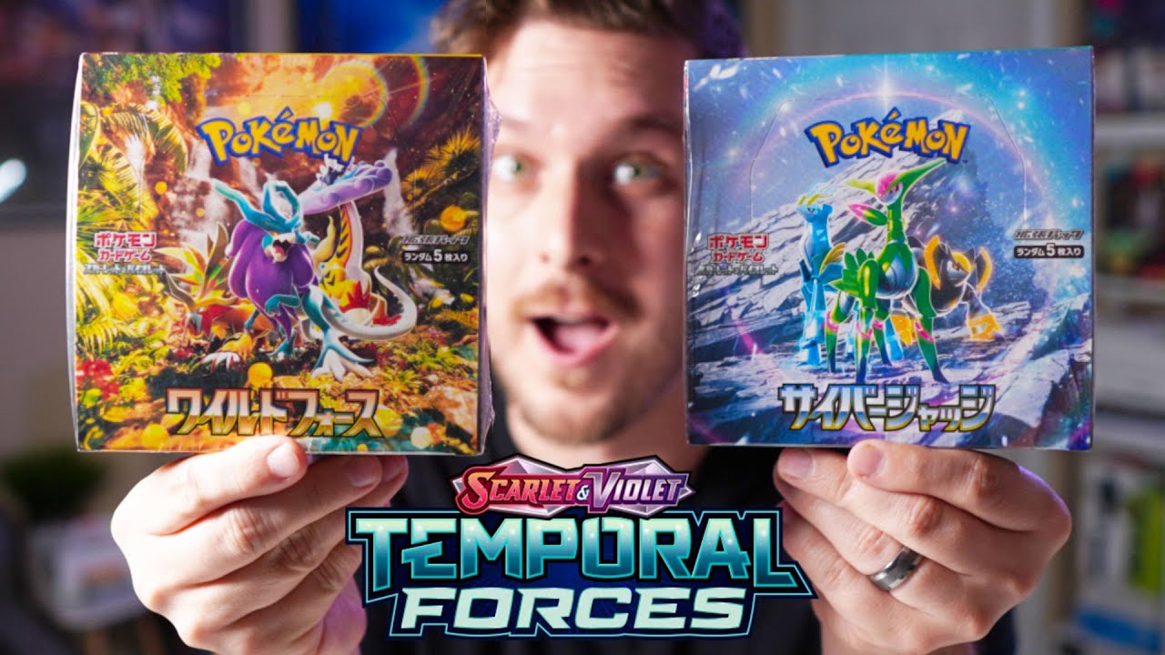 Cyber Judge & Wild Force: Japanese Pokémon Card Opening!