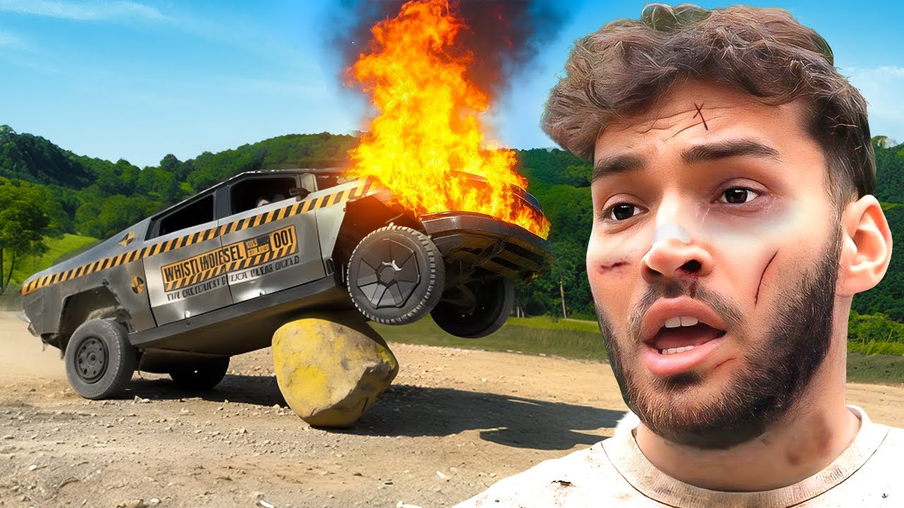 Cybertruck Durability Test With WhistlinDiesel