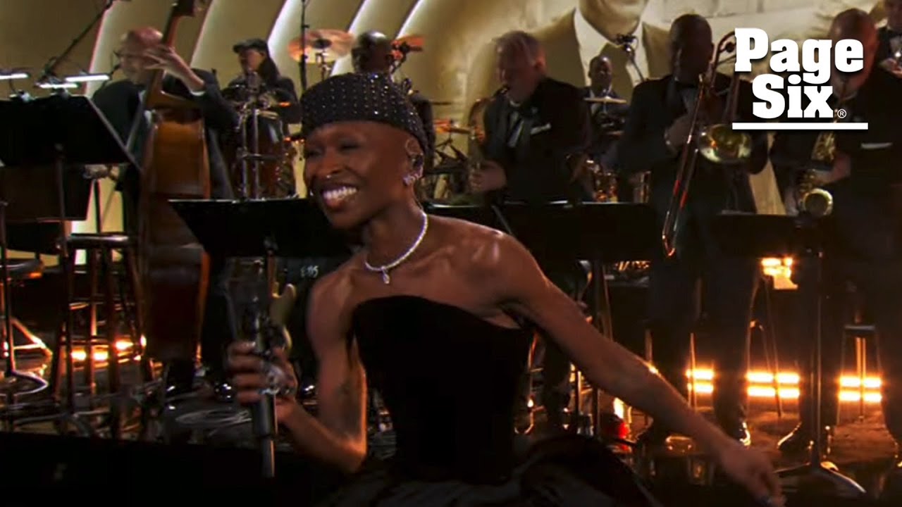 Cynthia Erivo performs 