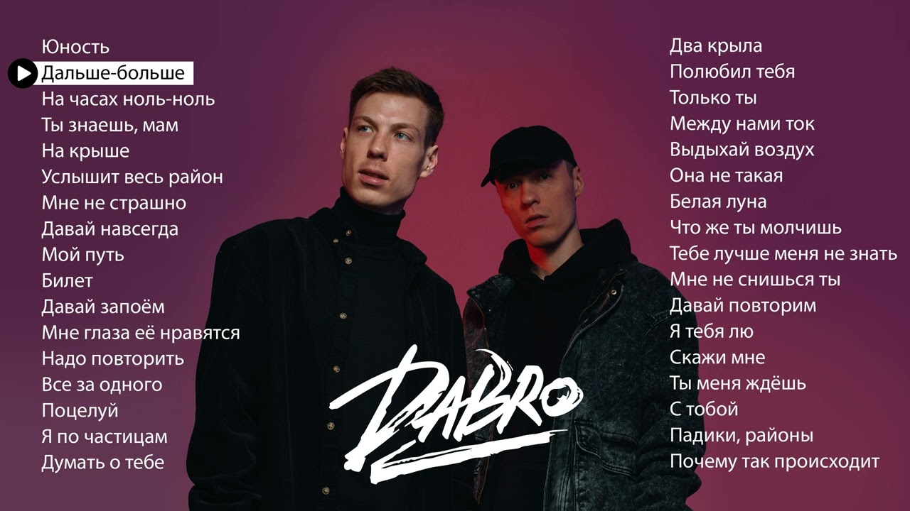 Dabro - Лучшие песни (плейлист 2025)