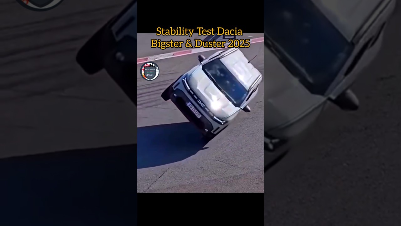 Dacia Bigster & Duster Stability Test #shorts #dacia #daciaduster #daciabigster #dacia2025