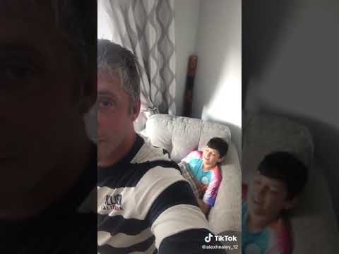 Dad farts on son pt 1