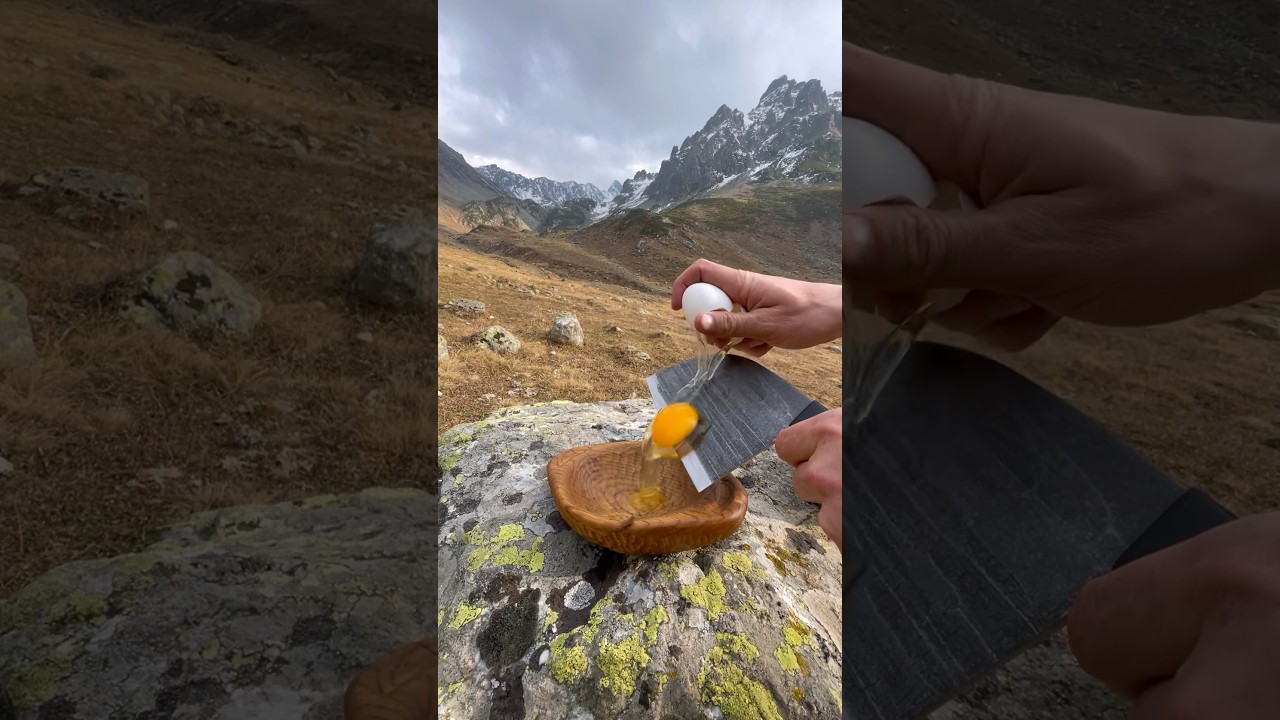 Dağda Sucuk Hamburger 🍔 / cooking beef sausage burgers on the mountain