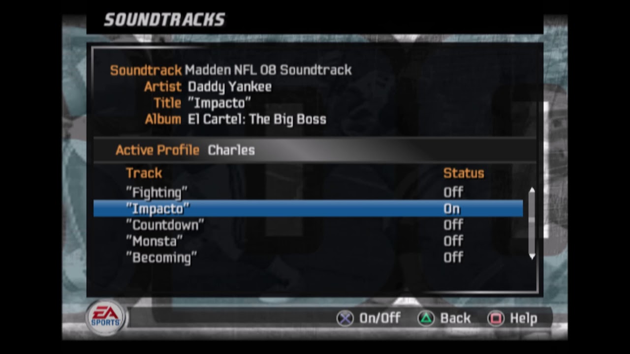Daddy Yankee - Impacto (Madden NFL 08 Edition)