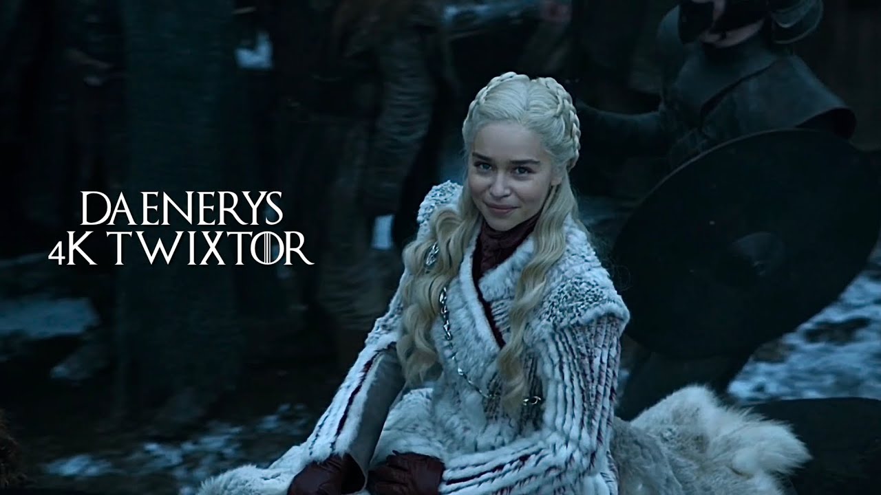 Daenerys Targaryen 4k twixtor scene pack (season 8) | mega link