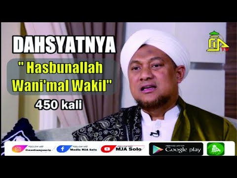 Dahsyatnya Dzikir Hasbunallah Wani'mal Wakil 450 x // Habib Sholeh Al Jufri