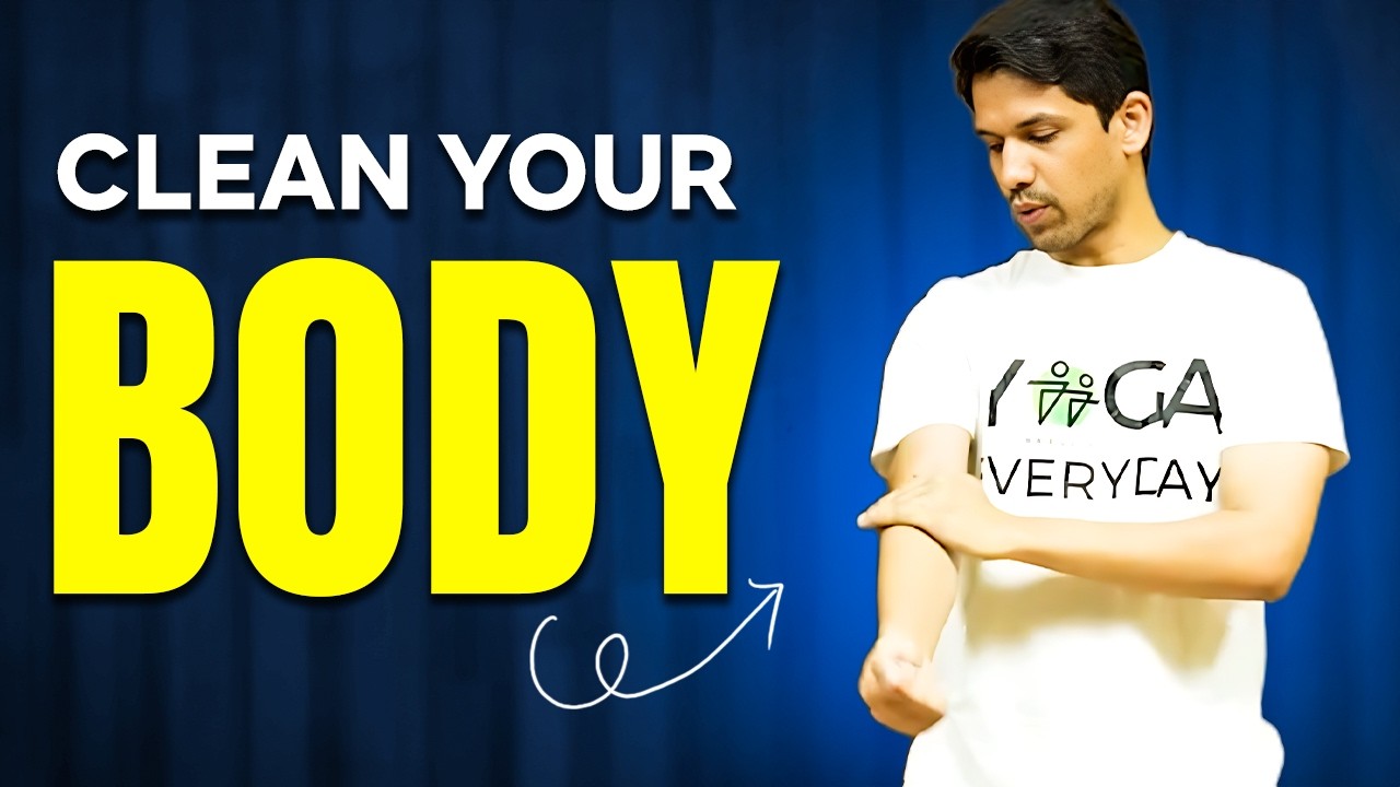 Daily 10-Minute Tapping Exercise Routine for Energy & Anxiety Relief | Saurabh Bothra Yoga