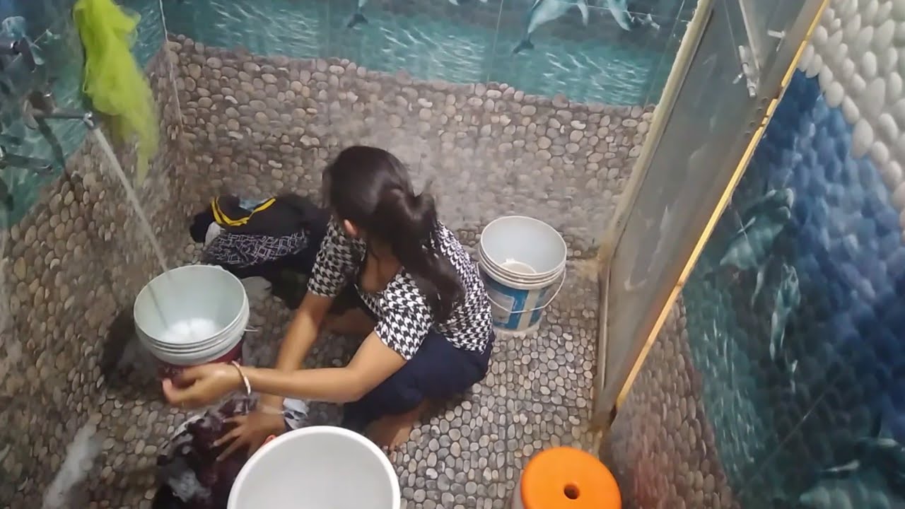 daily home cleaning vlog 🌺how to clean my house Everyday 🌺आज हाथ से ही कपड़े धो दिए बार बार मशीन ...