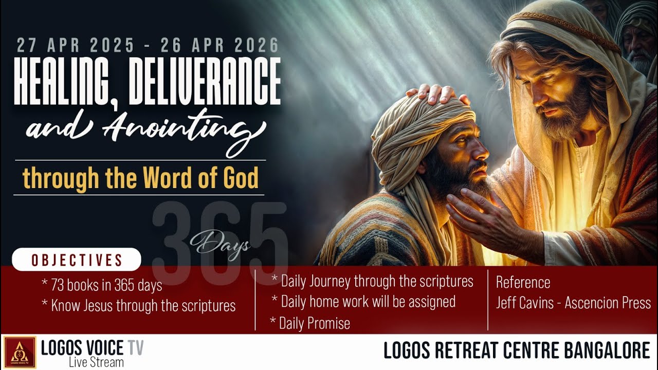Daily Retreat for Healing, Deliverance and Anointing | 11 - June -2025  |  Logos Retreat Centre