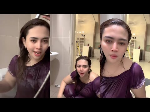 daily vlgo Wulan bersihkan kamar mandi
