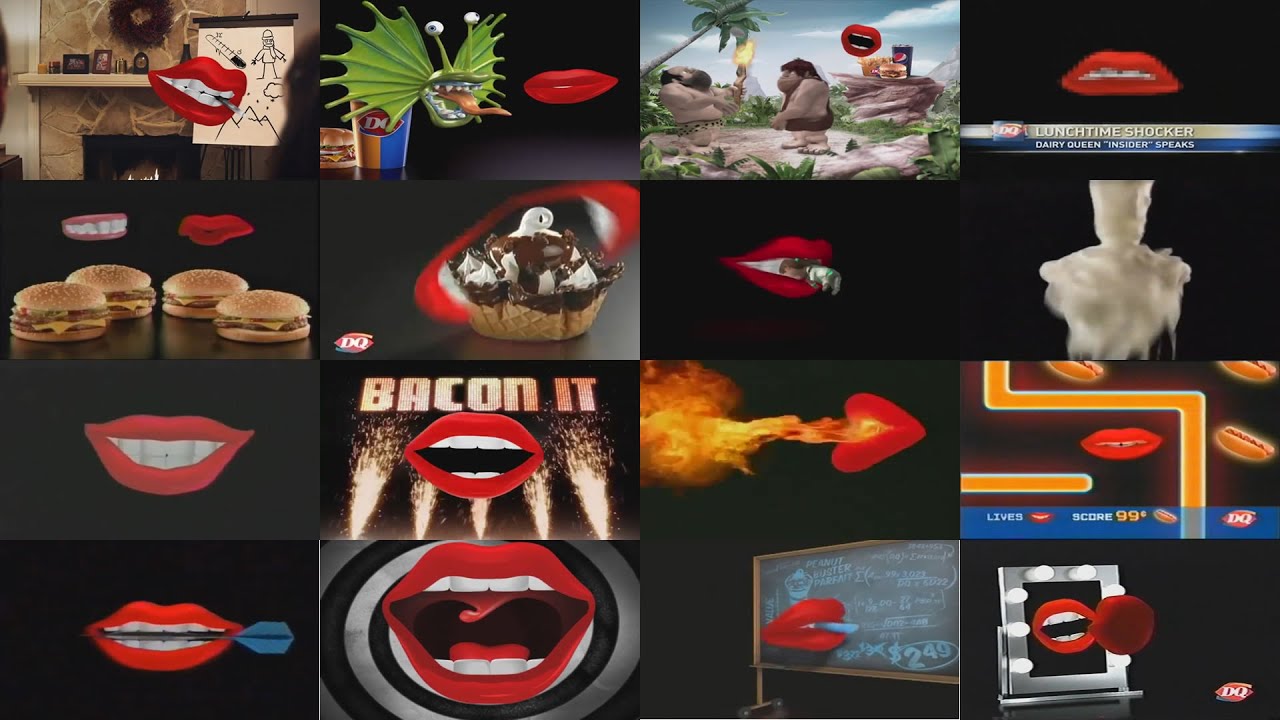 Dairy Queen Lips Commercials Complete Compilation [DEFINITIVE 2024 EDITION, 2006-12]