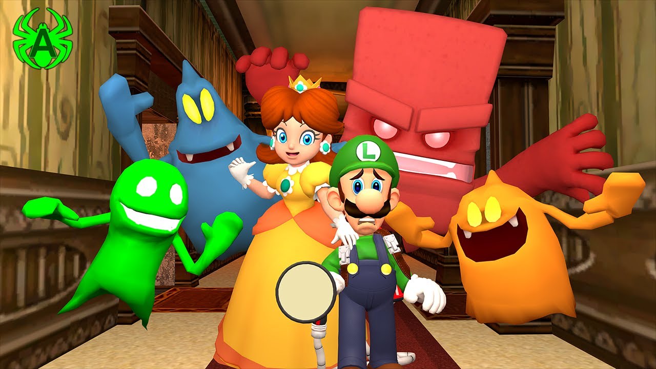 Daisy in Luigi Mansion