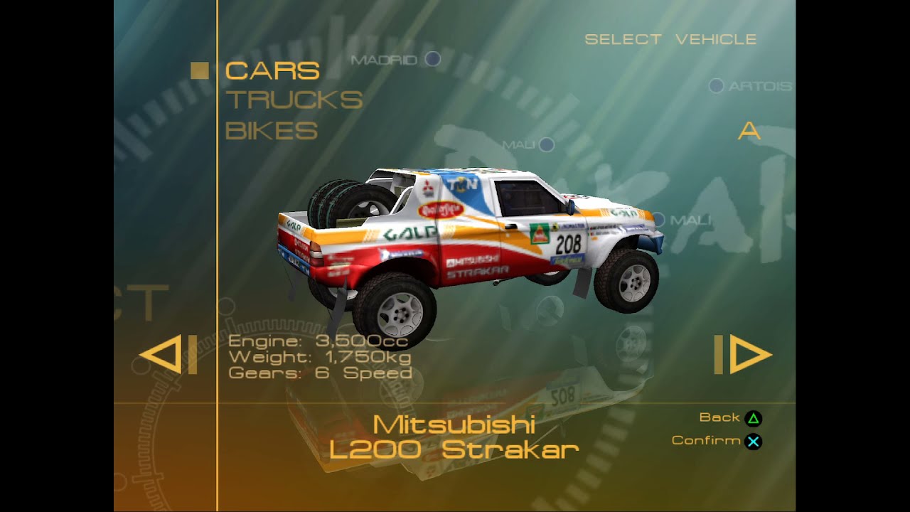 Dakar 2 PS2 GAMEPLAY