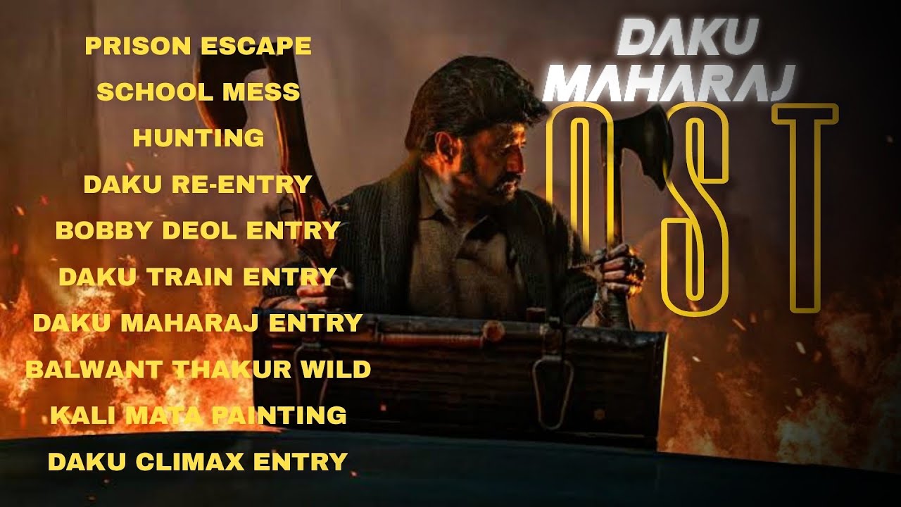 DAKU MAHARAJ MOVIE FULL OST JUKEBOX | HD SOUND | DAKU MAHARAJ BGM | N. B. K | BOBBY | THAMANs