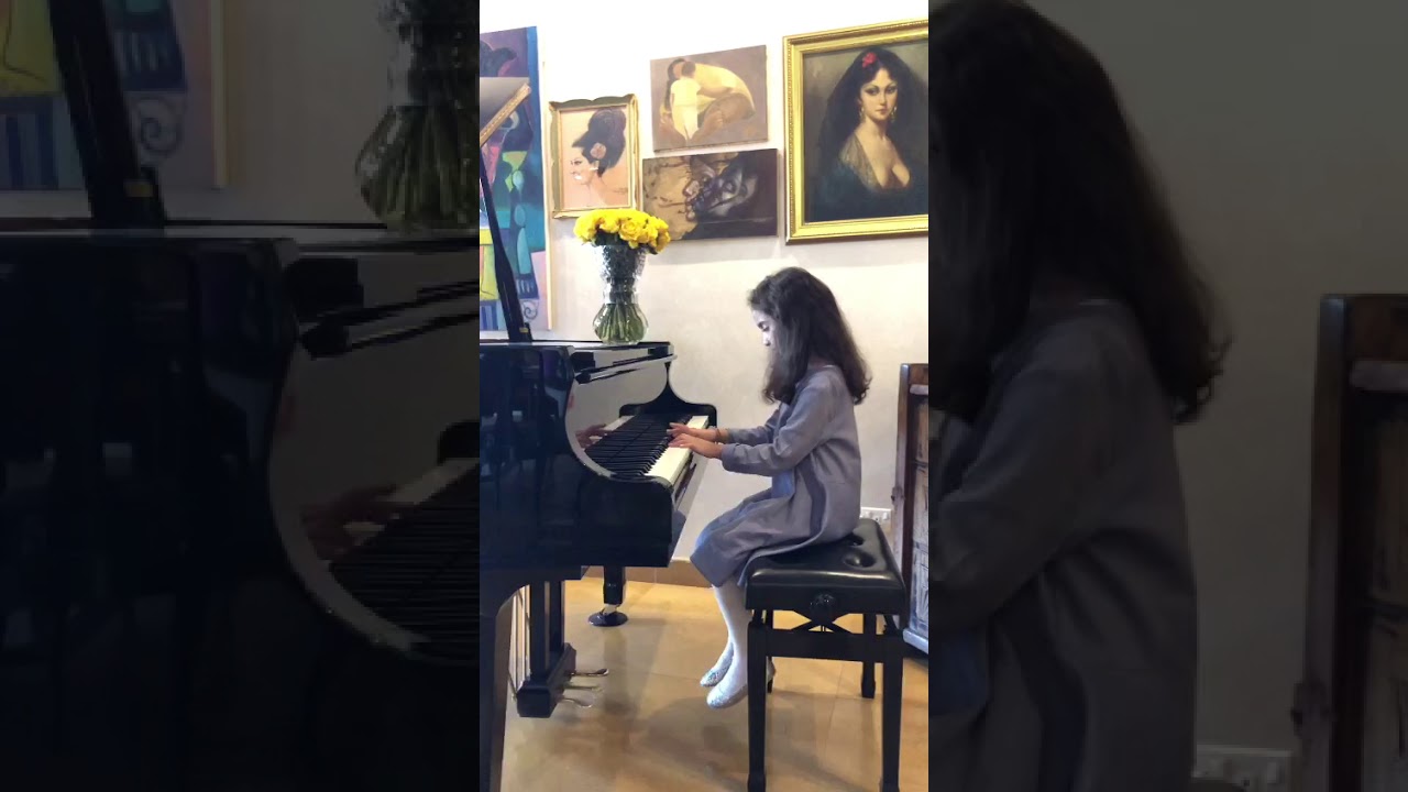 Dalal Fahad Al Tattan,  5years old, Mozart Symphony No.40