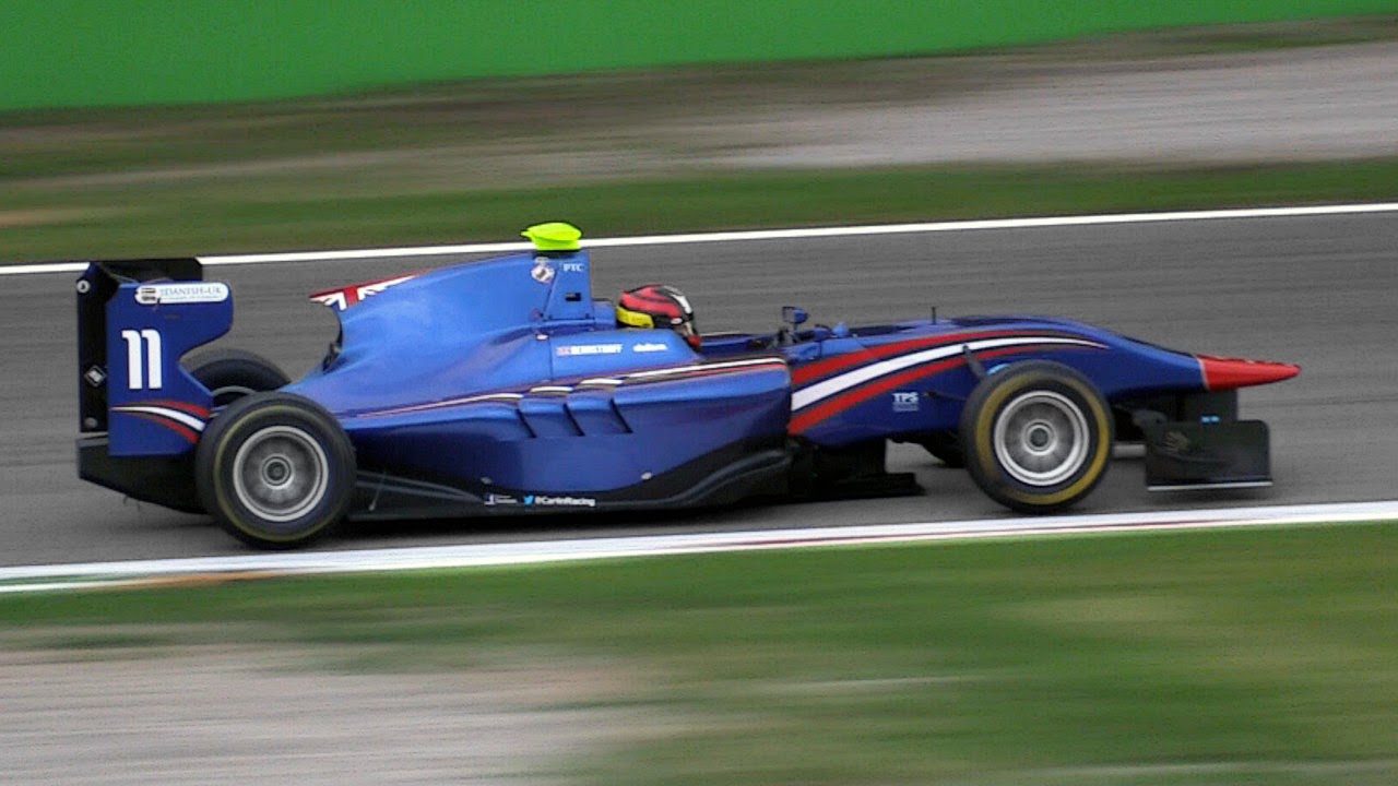 Dallara GP3 Formula Cars Amazing V6 Sound - GP3 Series 2014 Monza