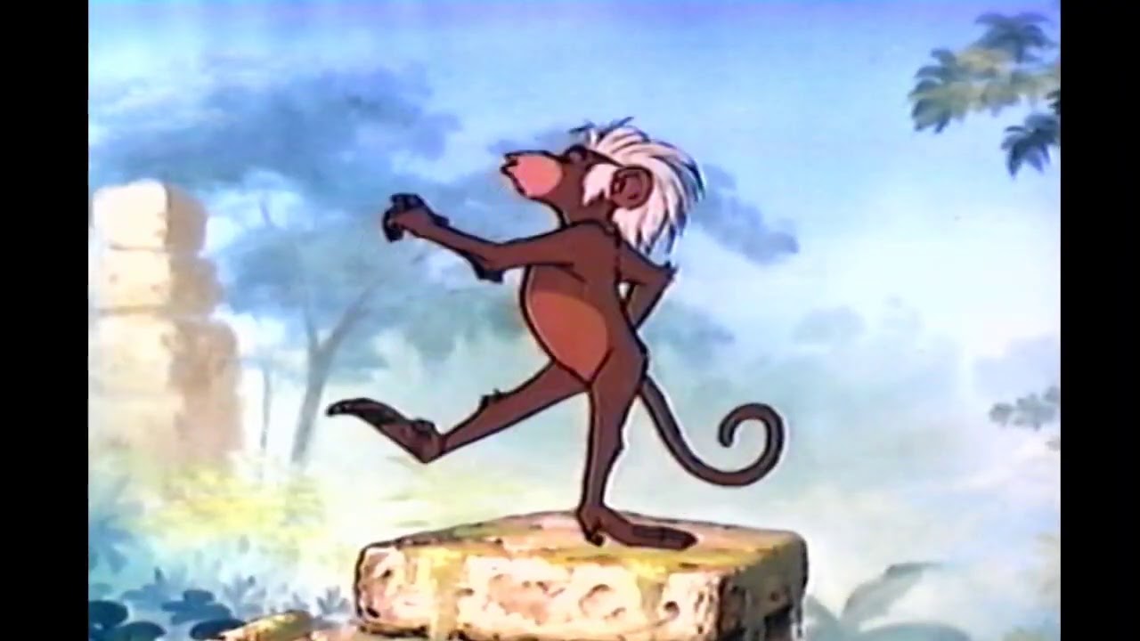 Damaged VHS Tape: Disney's SAS The Bare Necessities 1994 VHS (Part 3)