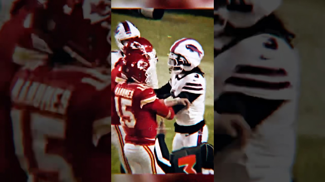 Damar Hamlin SLAMMED Mahomes 😳 #shorts