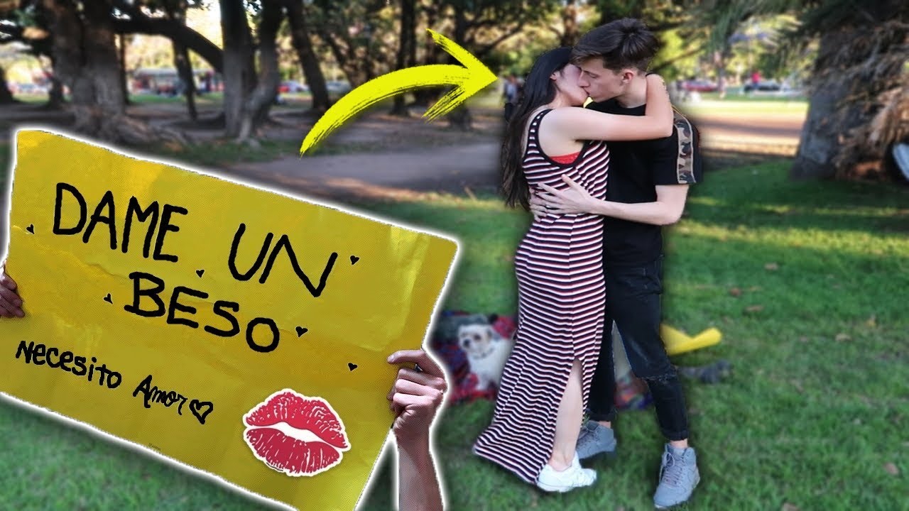 DAME UN BESO NECESITO AMOR