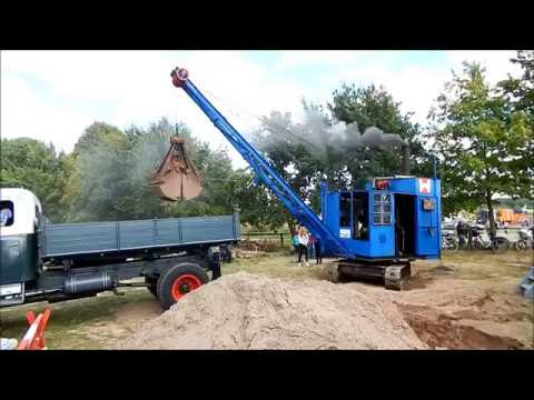 Dampfbagger/steam-excavator (Fa. Buenger)