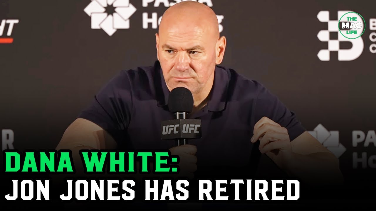 Dana White: “Jon Jones has RETIRED; Tom Aspinall is HEAVYWEIGHT CHAMP”