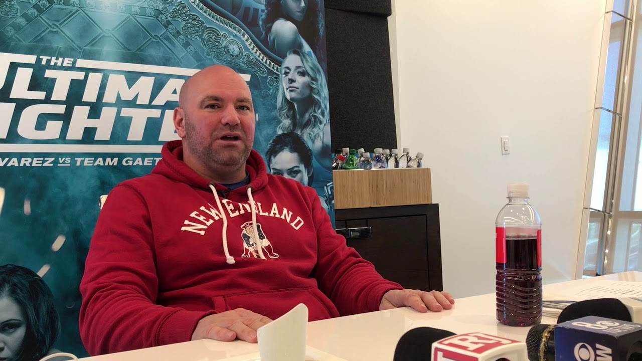 Dana White UFC Media Lunch Full Scrum - MMA Fighting