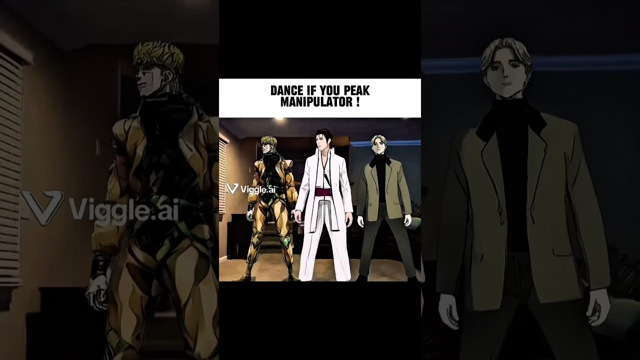 Dance if you peak manipulator !#anime#aizen#bleach#animeedit#manga#monster#johan#jojo#dio#ayanokoji