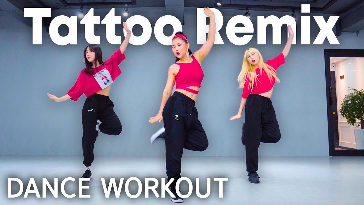 [Dance Workout] Tattoo Remix - Rauw Alejandro & Camilo | MYLEE Cardio Dance Workout, Dance Fitness
