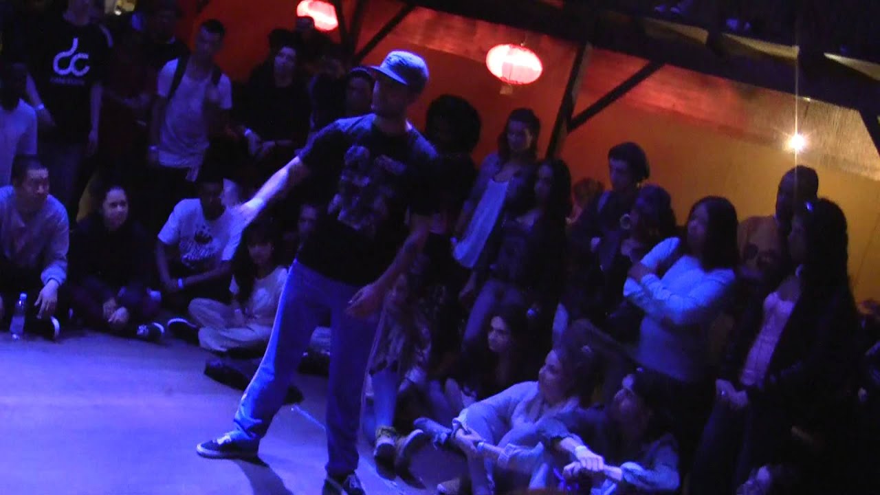 Dance2Rock 2012 - Popping Battle Ceyfun Vs. Nezih - Utrecht - Club Moira