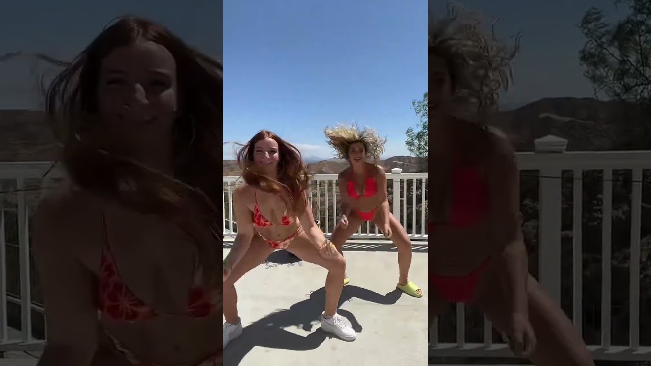 Dancing in bikinis #youtubeshorts #shorts