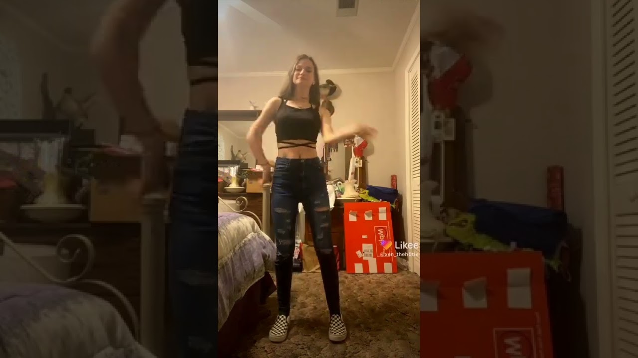 Dancing Teen in bedroom