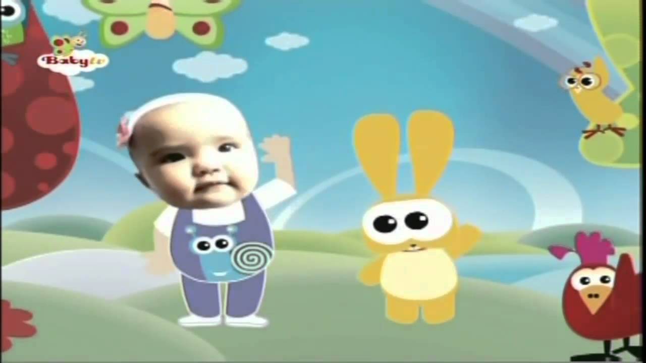 Dancing the  Hokey Pokey child song