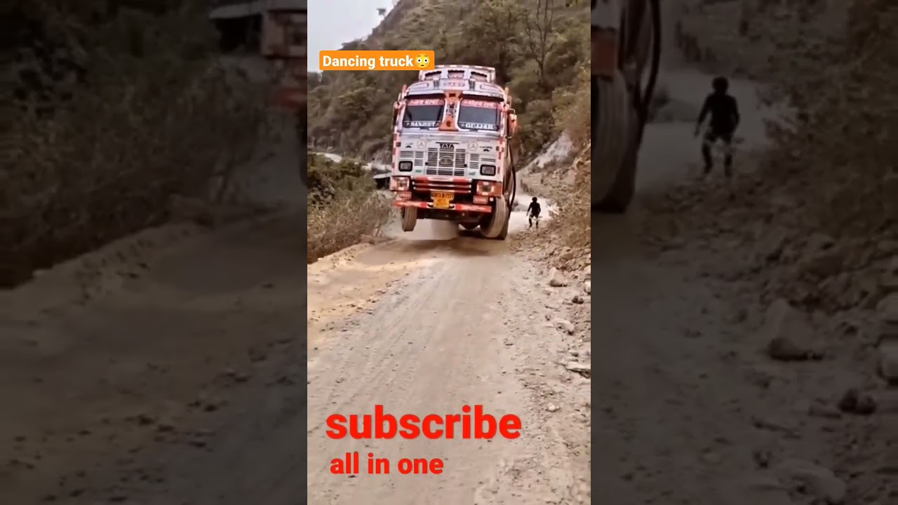 Dancing truck 😱😳 #shorts #shot #youtubeshorts #ytshorts #viral #volvo #shortsvideo #foryou #tiktok