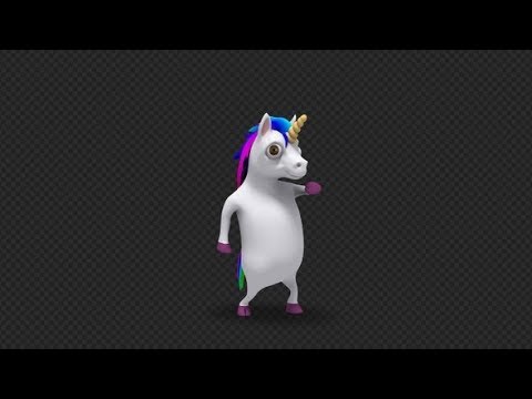 Dancing Unicorn - Hip Hop | Motion Graphics - Videohive template