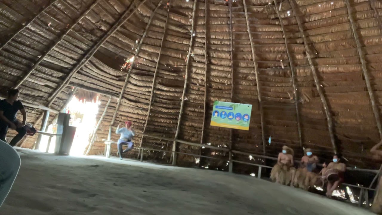 Dancing with an Amazon tribe