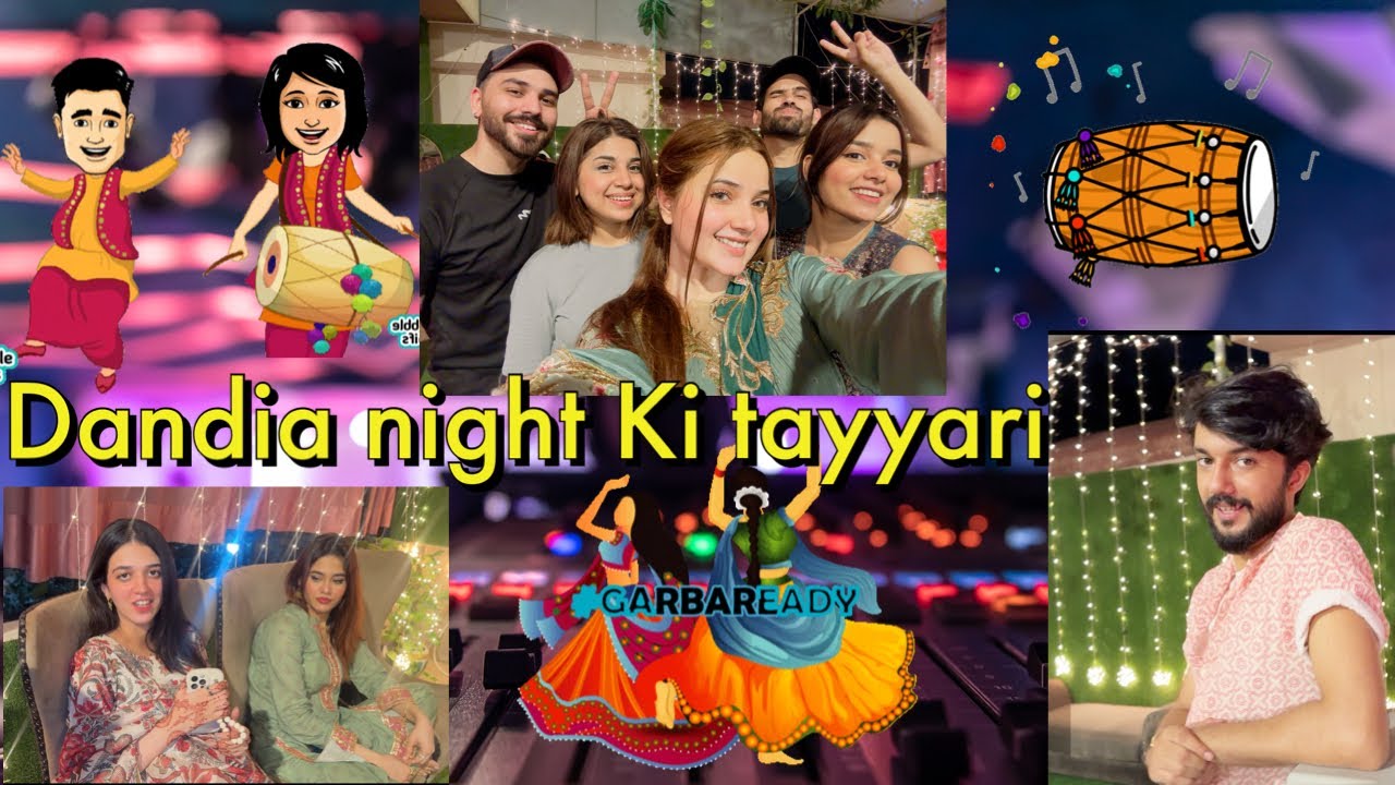 💃DANDIYA NIGHT KI TAYYARI💃💥SPECIAL GUEST KON??💥KON HUWA BEEMAR😱🤩💃🎉@RabeecaKhan @RabeecaKshorts