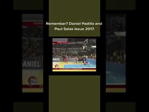 Daniel Padilla and Paul Salas Issue in 2017 #danielpadilla #kathniel #kathryn