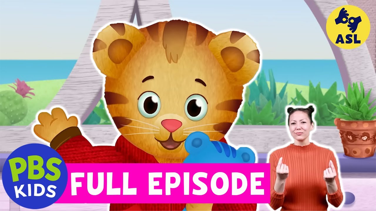 Daniel Tiger's Neighborhood | Daniel Visits the Dentist/Daniel's First Haircut (ASL) | PBS KIDS