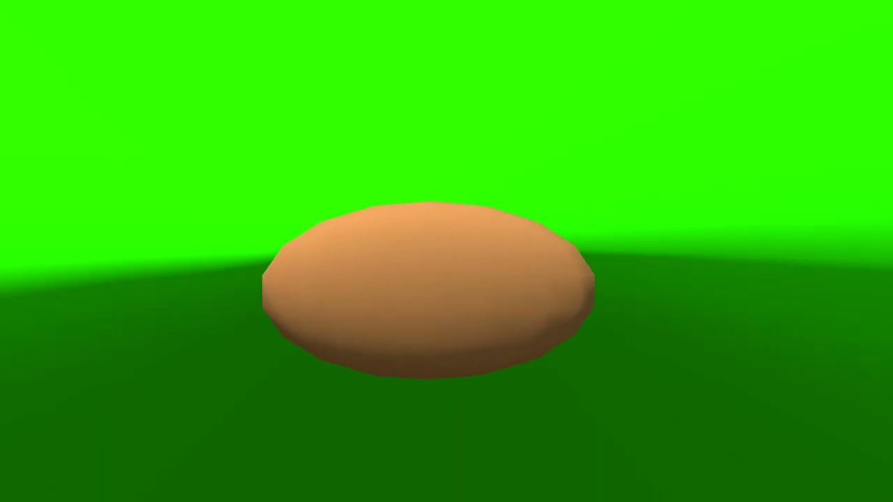 DANONE CHOCOLATE LOGO GREEN SCREEN