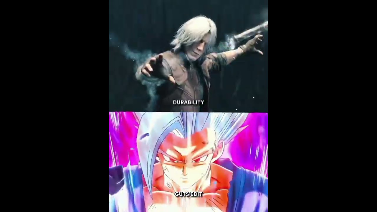 Dante vs Gohan #shorts#versus #whoisstrongest#anime#edit #dragonballsuper#devilmaycry5 #capcutedit