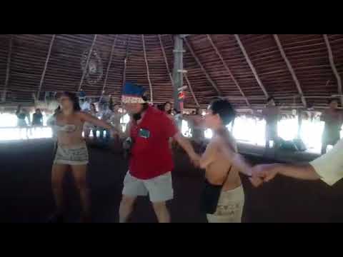 DANZA BORA DE BIENVENIDA A VISITANTES