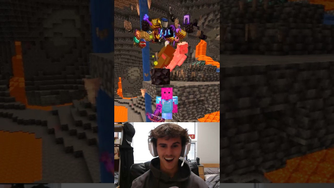 Daquavis with the insane Kill on Vull! Join today! #minecraft #minehut #smp #lifestealsmp
