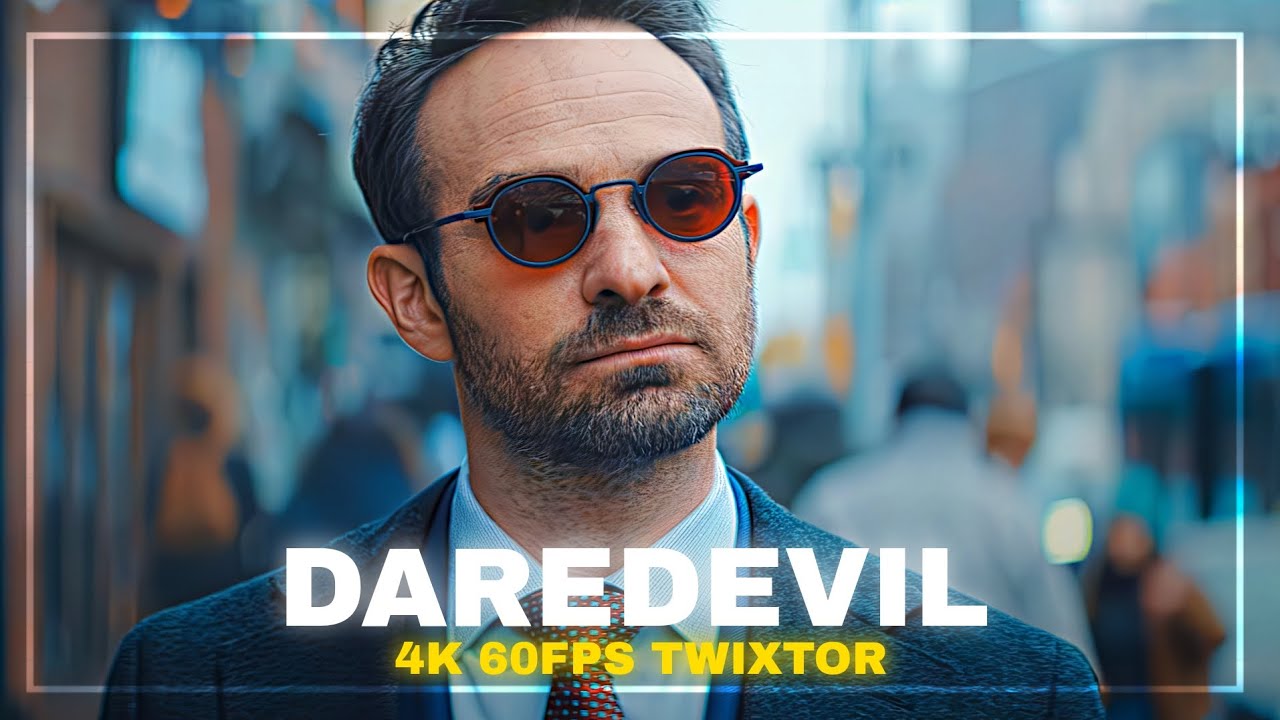 Daredevil Born Again 4K Scene Pack || 4K 60fps Twixtor || Daredevil Born Again Episode 1