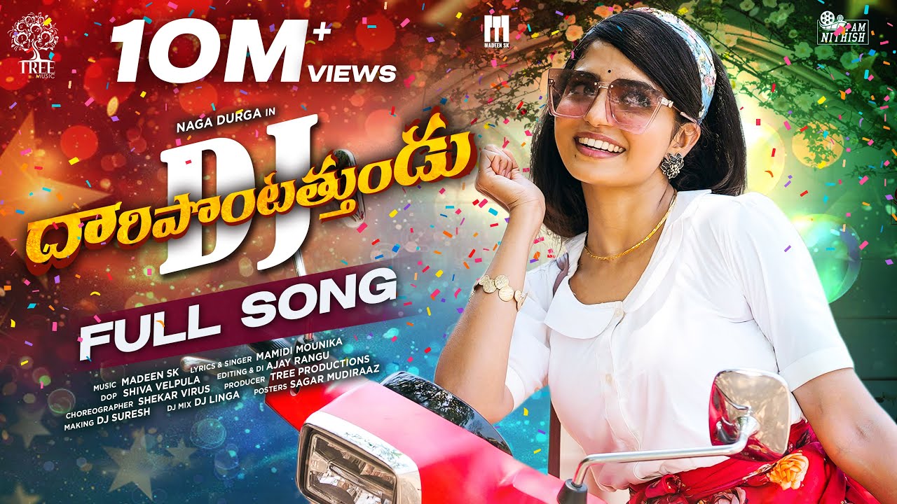Daripontothundu Dj Full Song | Madeen Sk | Naga Durga | Mamidi Mounika | Shekar Virus