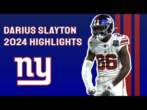 Darius Slayton 2024 Highlights